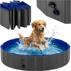 Piscine pliable pour chien Purlov 160 × 30 cm - 1 pièce