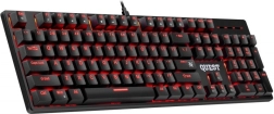 Clavier gaming mécanique Quest GK‑1596 avec RGB et anti‑ghosting
