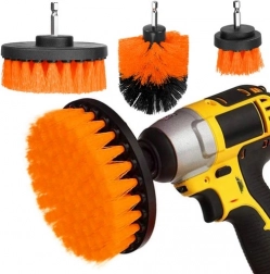 Lot de brosses de nettoyage pour perceuse – 4 pcs