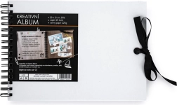 Album créatif blanc