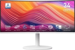 Moniteur incurvé 34" UWQHD 120 Hz Modern MD342CQPW blanc