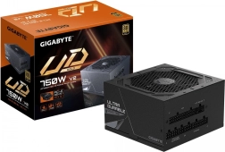 Gigabyte UD750GM PG5 V2 750 W alimentation ATX 3.1, 80 Plus Gold, entièrement modulaire
