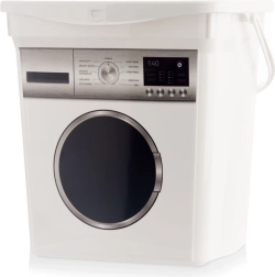 Conteneur pour lessive en poudre et capsules 6 l