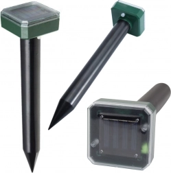 Répulsif Solaire pour Rongeurs et Taupes avec Sons Vibrants