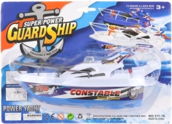 Bateau en plastique flottant à piles