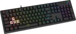 Clavier mécanique gaming Savio Styx Outemu Brown avec hot-swap et rétroéclairage RVB