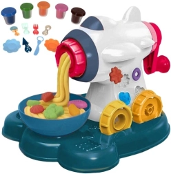 Presse à pâtes créative avion avec pâte à modeler et accessoires KRUZZEL