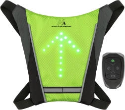 Gilet LED réfléchissant MACLEAN ENERGY avec commande sans fil
