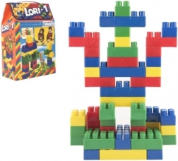 Jeu de construction LORI 1 en plastique, 50 pièces