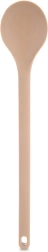 Cuillère de cuisine en silicone beige 28 cm