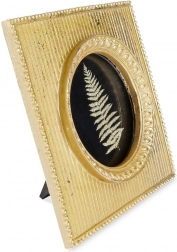 Cadre photo doré 10 × 10 cm