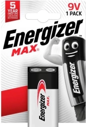 Pile alcaline 9V ENERGIZER MAX