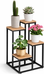 Porte-plantes sur pied à quatre niveaux Renew Force
