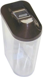 Boîte ovale pour aliments secs 1 l avec couvercle coulissant