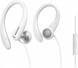 Écouteurs de sport PHILIPS avec crochets d’oreille et micro