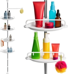 Étagère de douche télescopique d’angle RUHHY