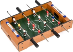 Football de table pour enfants avec structure en bois et deux balles