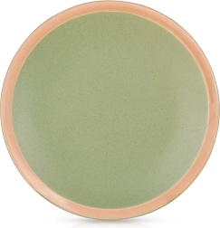 Assiette à dessert en céramique Arthena Green 21 cm