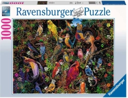 Puzzle 2D 1000 pièces Art aviaire