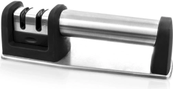 Aiguiseur manuel à deux étapes pour couteaux ORION en acier inoxydable