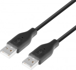 Câble USB AM-AM 1,8 m noir