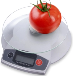 Balance de cuisine numérique en verre 5 kg
