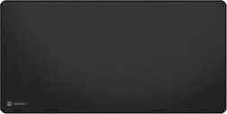 tapis de souris et clavier textile NATEC Colors Series Obsidian Black 800 × 400 mm