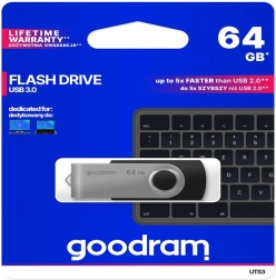 Clé USB GOODRAM Twister 64GB USB 3.0 bleue
