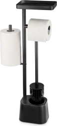 Support Vilde pour papier toilette avec brosse WC