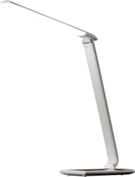 Lampe de table LED Solight à intensité variable, avec sélection de la température de couleur et port USB, blanc brillant