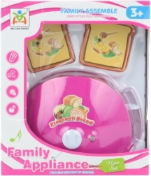 Grille-pain pour enfants à piles avec lumière et sons