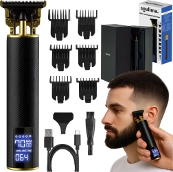 Tondeuse à cheveux et barbe Soulima avec réglage de vitesse
