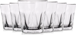 Verres à shots en verre 40 ml, set de 6 pièces
