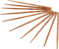 Baguettes en bambou pour sushi 22,5 cm - 10 pièces