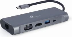 Adaptateur USB-C Hub USB-C PD GbE VGA HDMI 3xUSB 3.1 carte audio