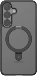 Coque de téléphone Torras Ostand Spin pour Samsung S25 noire