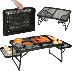 Table de camping pliante avec structure en aluminium