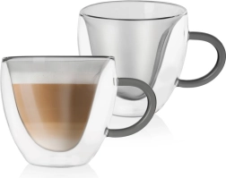 Verres thermiques à double paroi 280 ml, lot de 2