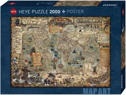 Puzzle 2000 pièces – monde des pirates
