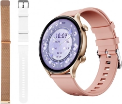 Montre intelligente X19 Bluetooth rose