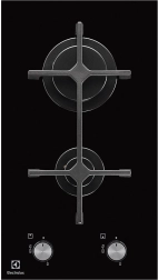 Plaque de cuisson à gaz en verre Electrolux 30 cm