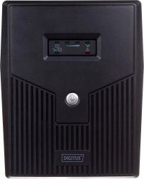 Onduleur Line-Interactive LED, 1500VA/900W, 2x12V/9Ah, AVR, 4xSCHUKO, USB, RS232, RJ45