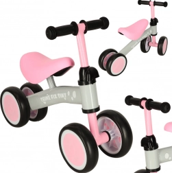 Draisienne TRIKE FIX TINY pour enfants à 4 roues – Rose