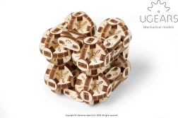 Ugears Puzzle mécanique 3D en bois Flexi Cube