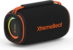 Enceinte sans fil Tracer XtremeBeat Mid TWS avec rétroéclairage RVB – noire