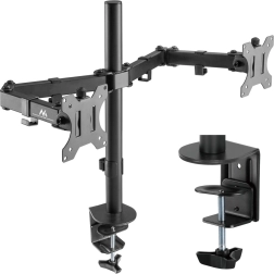 Support de bureau pour deux moniteurs LCD 17"-32"