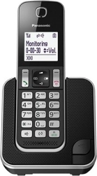 Téléphone sans fil Panasonic KX-TGD310 noir