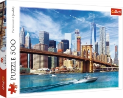 Puzzle 500 pièces Vue sur New York Trefl