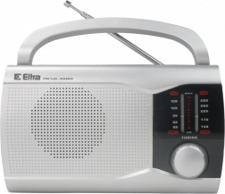 Radio portable EWA argenté