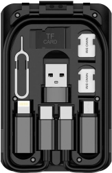 Support multifonctionnel et adaptateur de carte SIM Budi